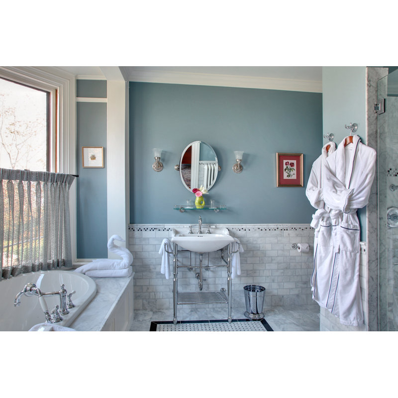 Acqui® 4-Hole Deck Mount Roman Tub Faucet, Satin Nickel