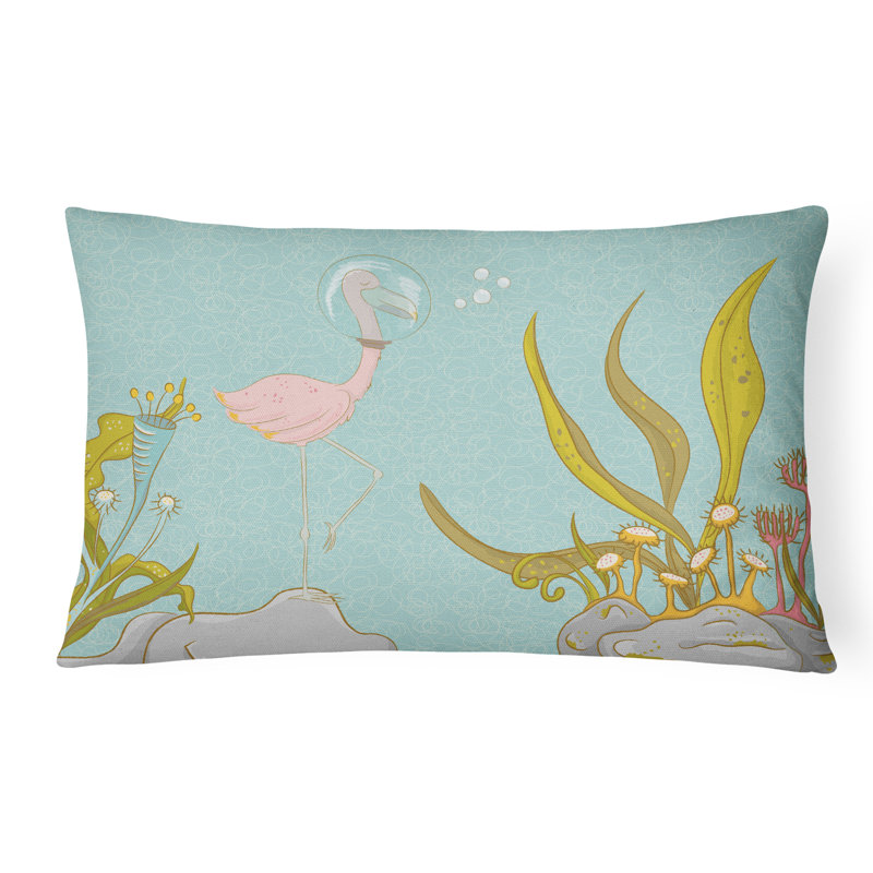  Coussin lombaire intérieur / extérieur Flamingo