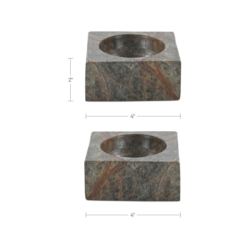 Vert forêt Apollo Marble Catchall, Vert
