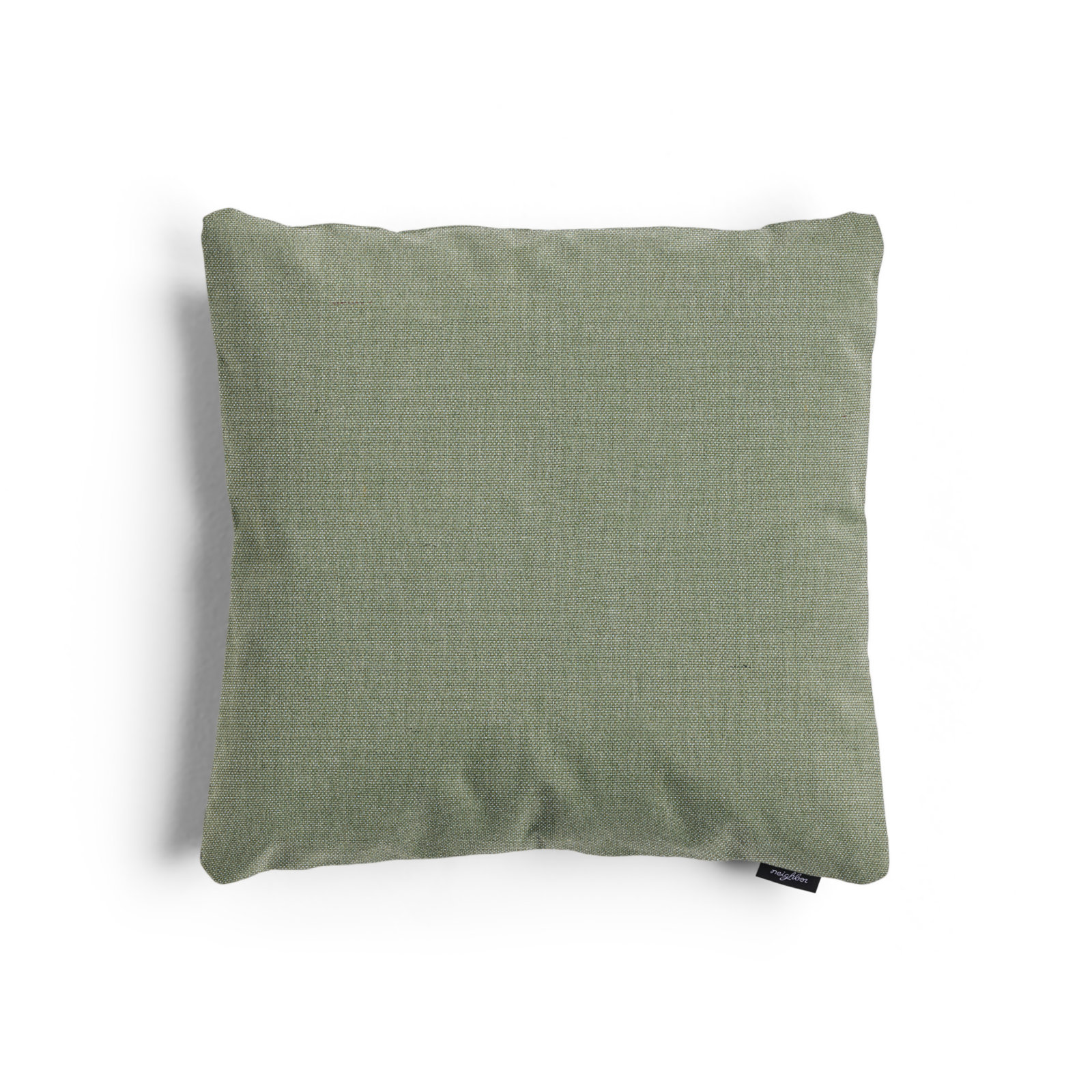 Crosshatch Sunbrella® Indoor/Outdoor Throw Pillow, 20"H x 20"W, Olive, Square