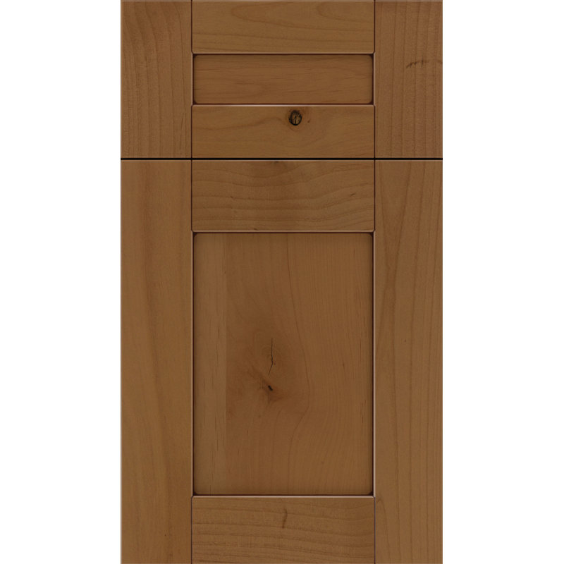Dwelling Full Access Crescent Door Sample, Tuscan w/ Mocha Glaze, Cherry