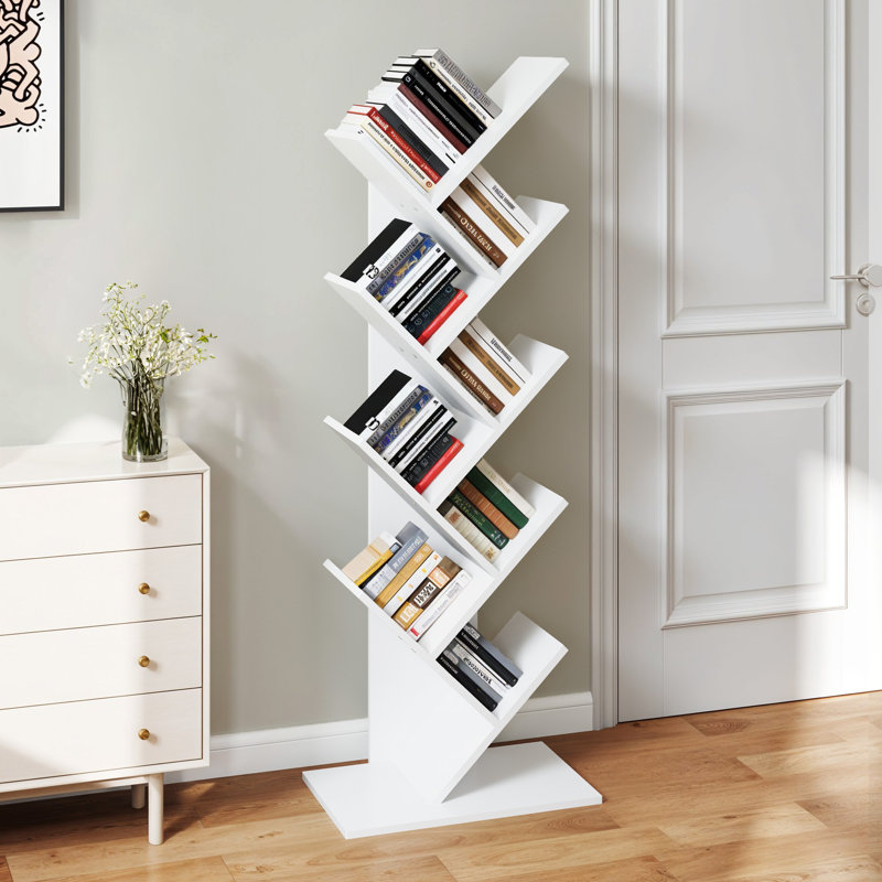 141cm H x 51cm W Geometric Bookcase