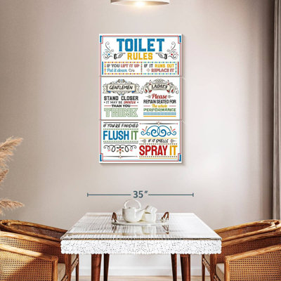 Toilettes colorées Tergel