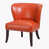 Similicuir orange est en rupture de stock