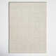Lowe Handmade Wool Cream Rug