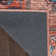 Lisle Machine Washable Persian Rust Multicolor Area Rug