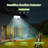 LED Solar Power Battery Operated Outdoor Security Area Light with Motion Sensor