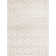 Glam Geometric White Silver Area Rug