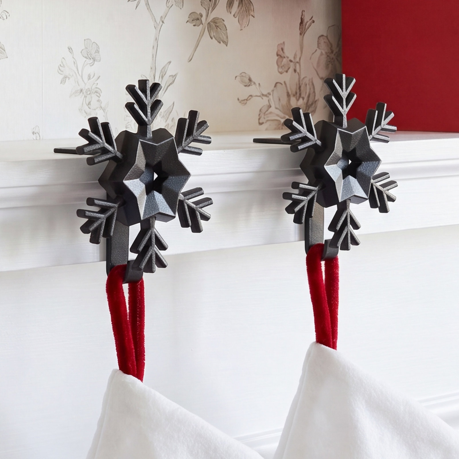 Snowflake Stocking Holder