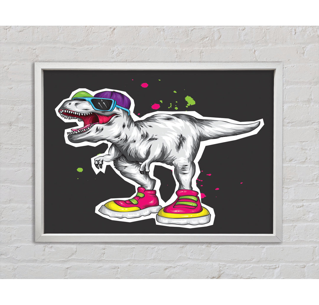 Ausgeschnittener T-Rex - Druck