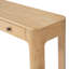 Console rétro classique avec 3 tiroirs et pieds en bois massif Solstice-123098788