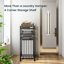 Armoire à linge roulante avec panier à linge amovible