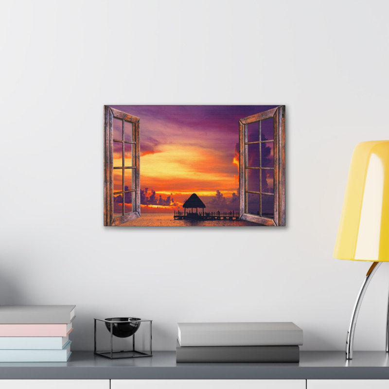 No Frame Print on Canvas, 18cm H x 24cm W