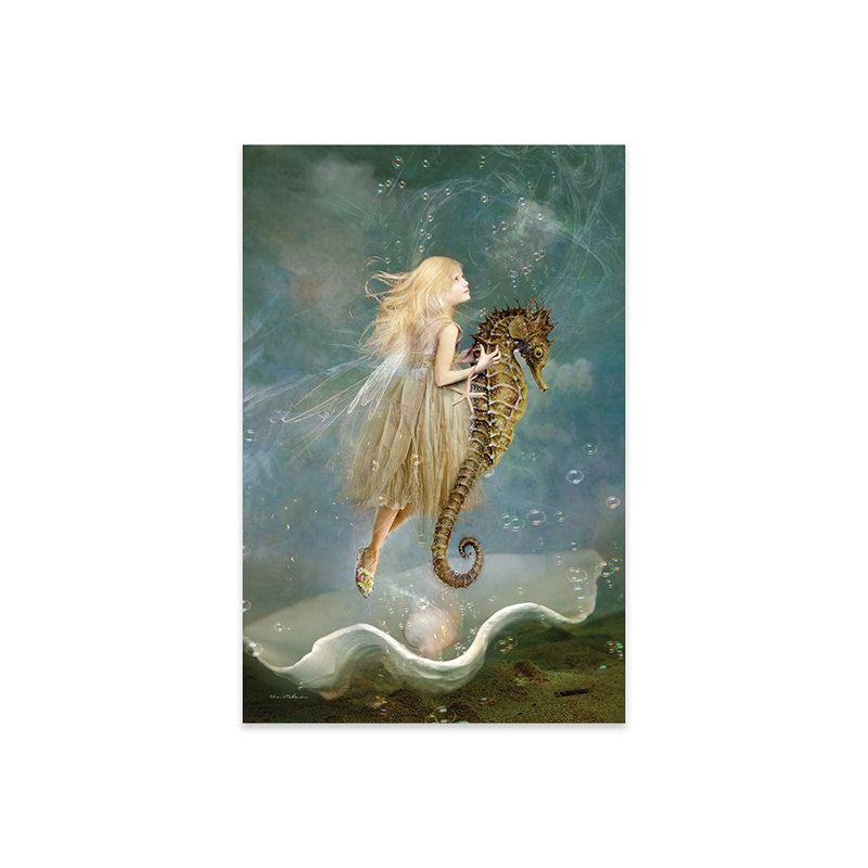 «Sea Wishes» par Charlotte Bird - impression non encadrée, H 32 po x l 24 po x P 0,25 po
