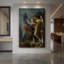 Œdipe et le sphinx - toile tendue par Gustave Moreau-980608797