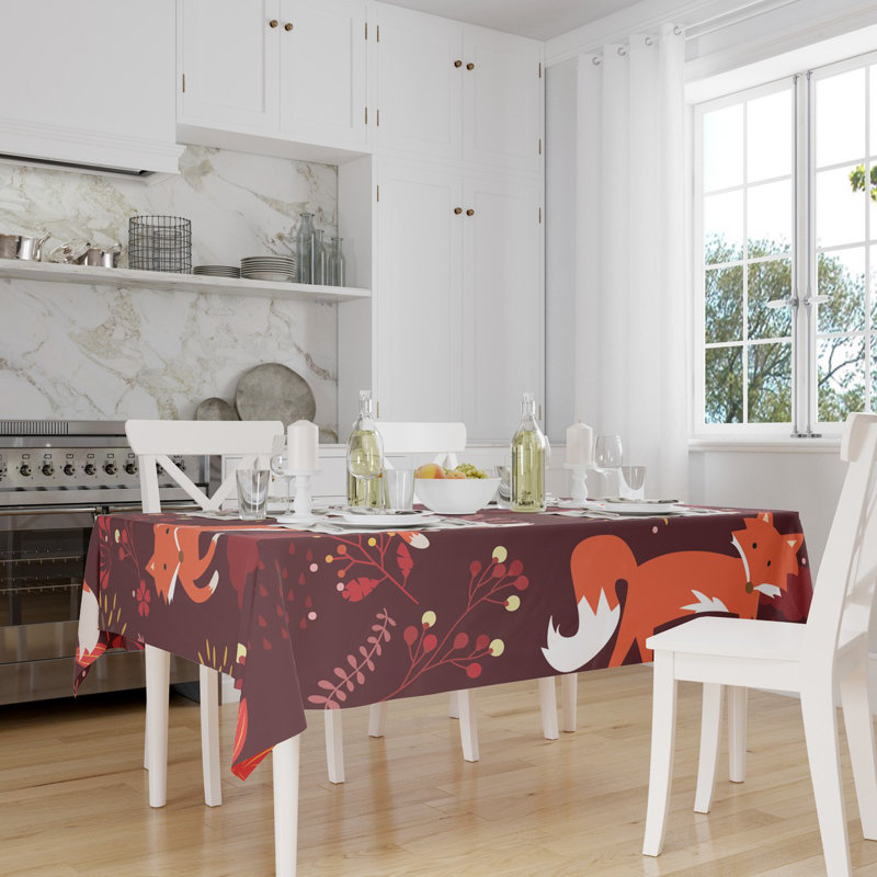 East Urban Home kitchen decoration, tablecloth, 140 x 140cm - Designed and made in Turkey