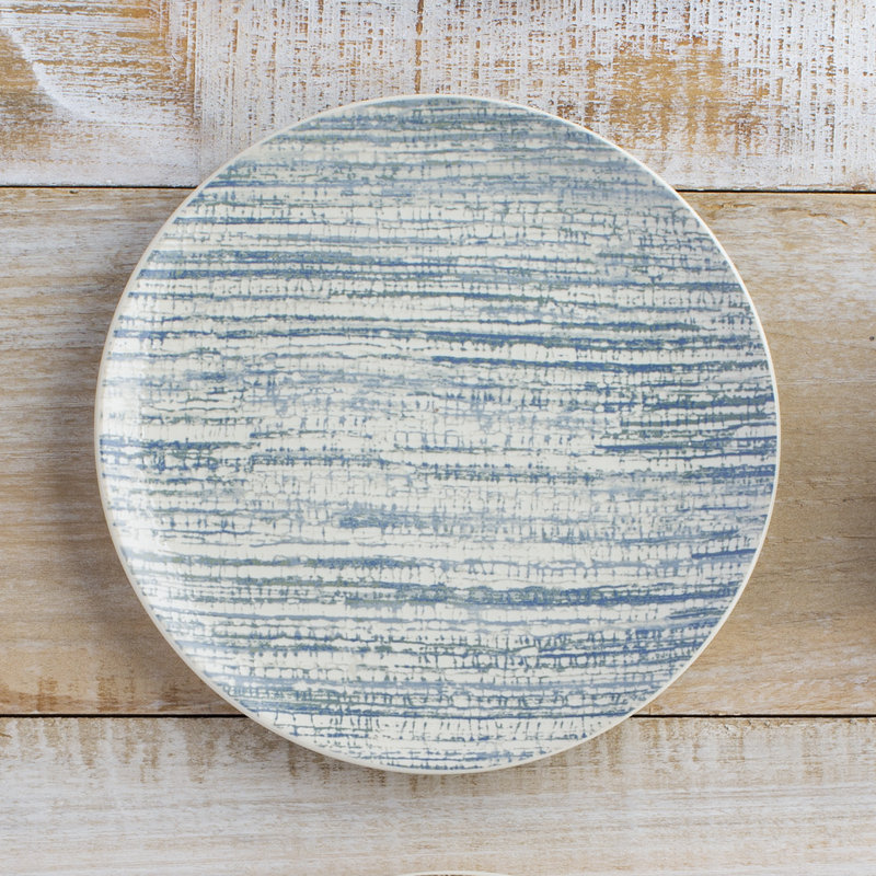 Noritake Colorwave Weave Accent Plates, 8.25", Blue