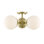 Paige 3 - Light Semi Flush Mount