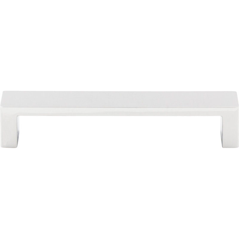 Modern Metro Bar Pull, Polished Chrome, 5" Center to Center