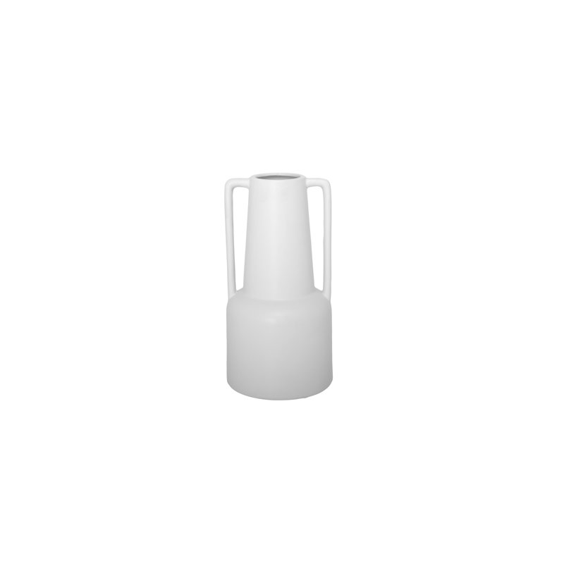 Ceramic Vase Matte Finish White