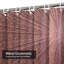 Rideau de douche rose à motif abstrait quartz rose brillant avec 12 crochets-1634485773