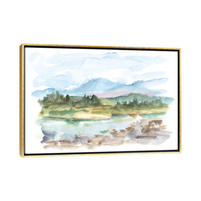 Reproduction d’art, "Mountain Watercolor III" par Ethan Harper
