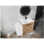Meuble-lavabo autoportant de 42 po avec lavabo en céramique et armoires de rangement, porte à fermeture douce, armoire combinée 02430IMO + 0312, ensemble KD-1960700682-1960700681-1960700684