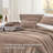 Bedsure Pinch Pleat Comforter Set Boho Bed-in-A-Bag Bedding Set with  Pillowcases for All Season-105529497-105529482