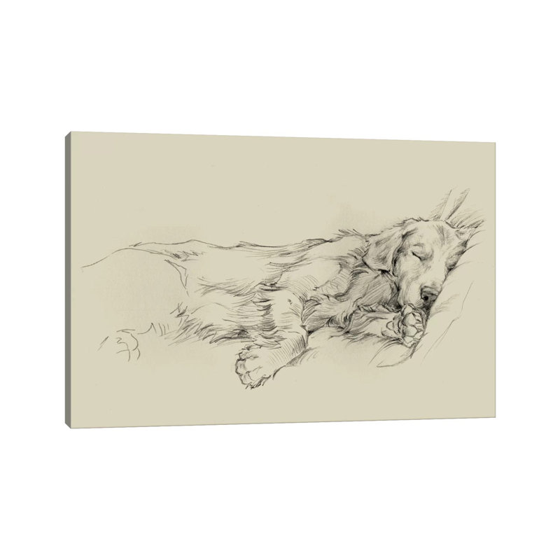 Dog Days III by Ethan Harper - Wrapped Canvas Print, 66.04 cm H x 45.72 cm W x 1.91 cm D, No Frame