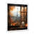 White Single Picture Framed
