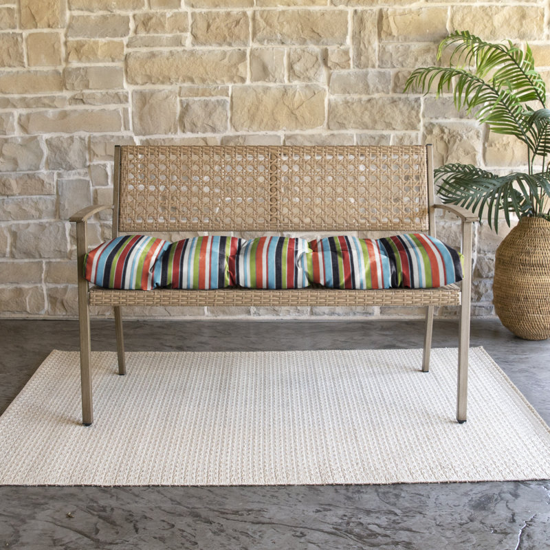 Coussin de siège d'extérieur Sunbrella, H 19 po x l 48 po x P 3 po