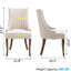 Chaise de salle à manger rembourrée Belice-968123630