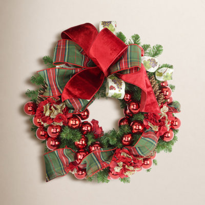The Holiday Aisle® Lesther 26" Hydrangea Wreath
