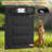 Automatic Chicken Coop Door Solar Powered, Cold Weather Electric Chicken Door Large Size Aluminum Door with Light Sensor & Timer with Power Off Emergency Mode 14.9" H x 11" W