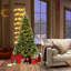 Arbre de Noël vert avec lumières-1575742208