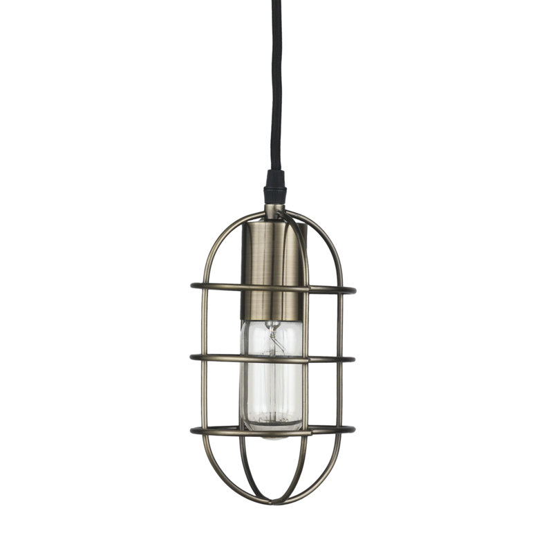 Luminaire suspendu géométrique 1 lumières simple Ione