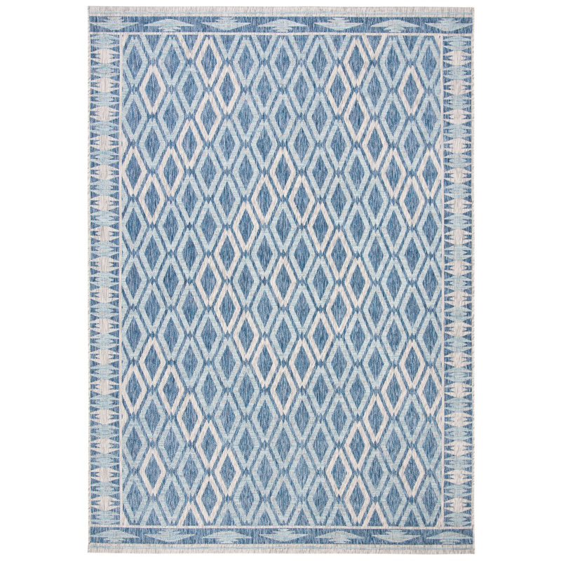 Amarien Performance Geometric Indoor/Outdoor Area Rug, Rectangle 2' x 3'7"