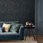 Clarissa Hulse Gypsophila Metallic Floral Wallpaper-86185092