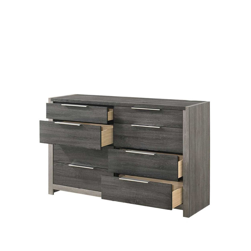 Jehoram Gray Finish Dresser