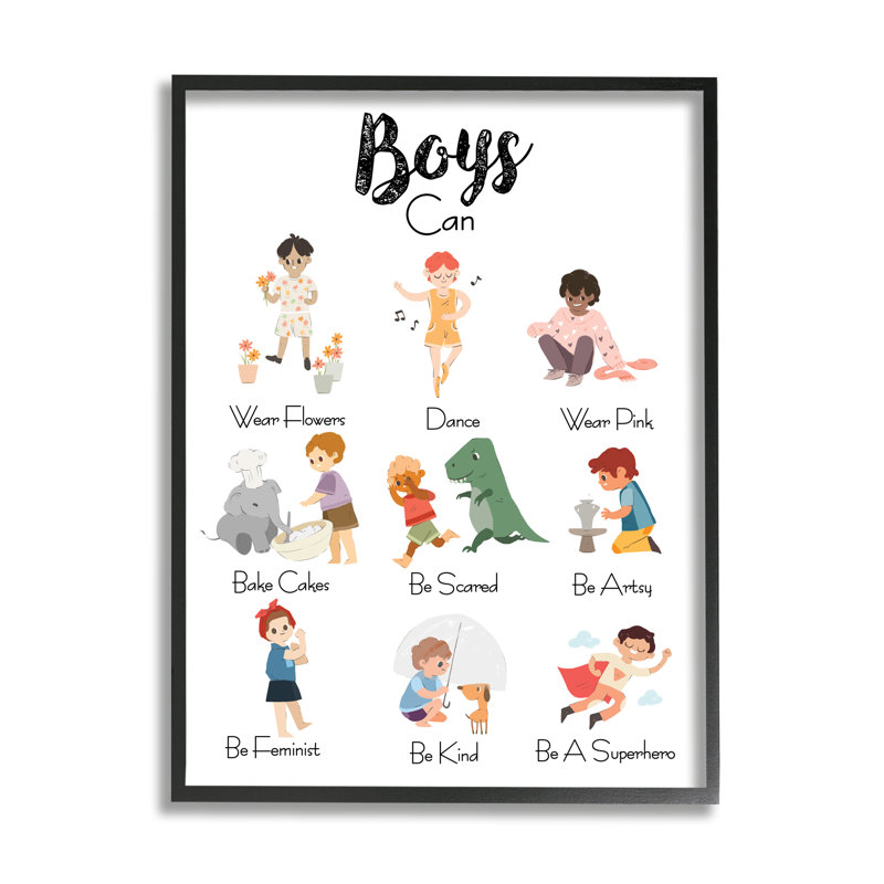 «Abdul-Aleem Boy Can Expression», tableau inclusif d'activités amusantes, H 30 po x l 24 po x P 1,5 po