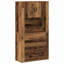 Highboard 80 X 33 X 150 Cm Engineered Wood-1590983985