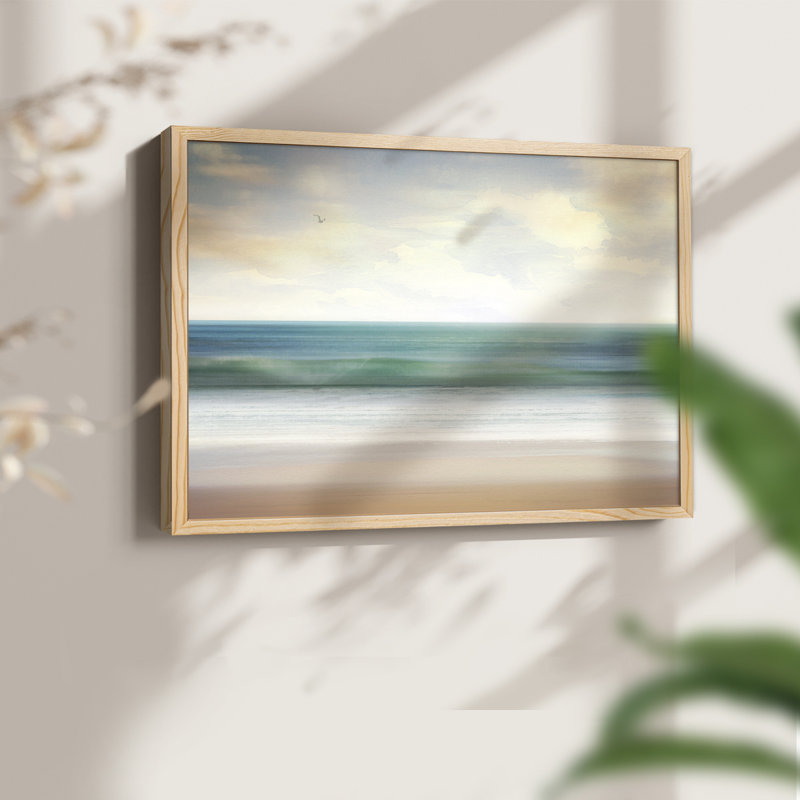 Pacific Coast -Framed Print - Restickable, Natural, 11" H x 14" W