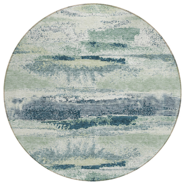 Aleighna Area Rug with Non-Slip Backing