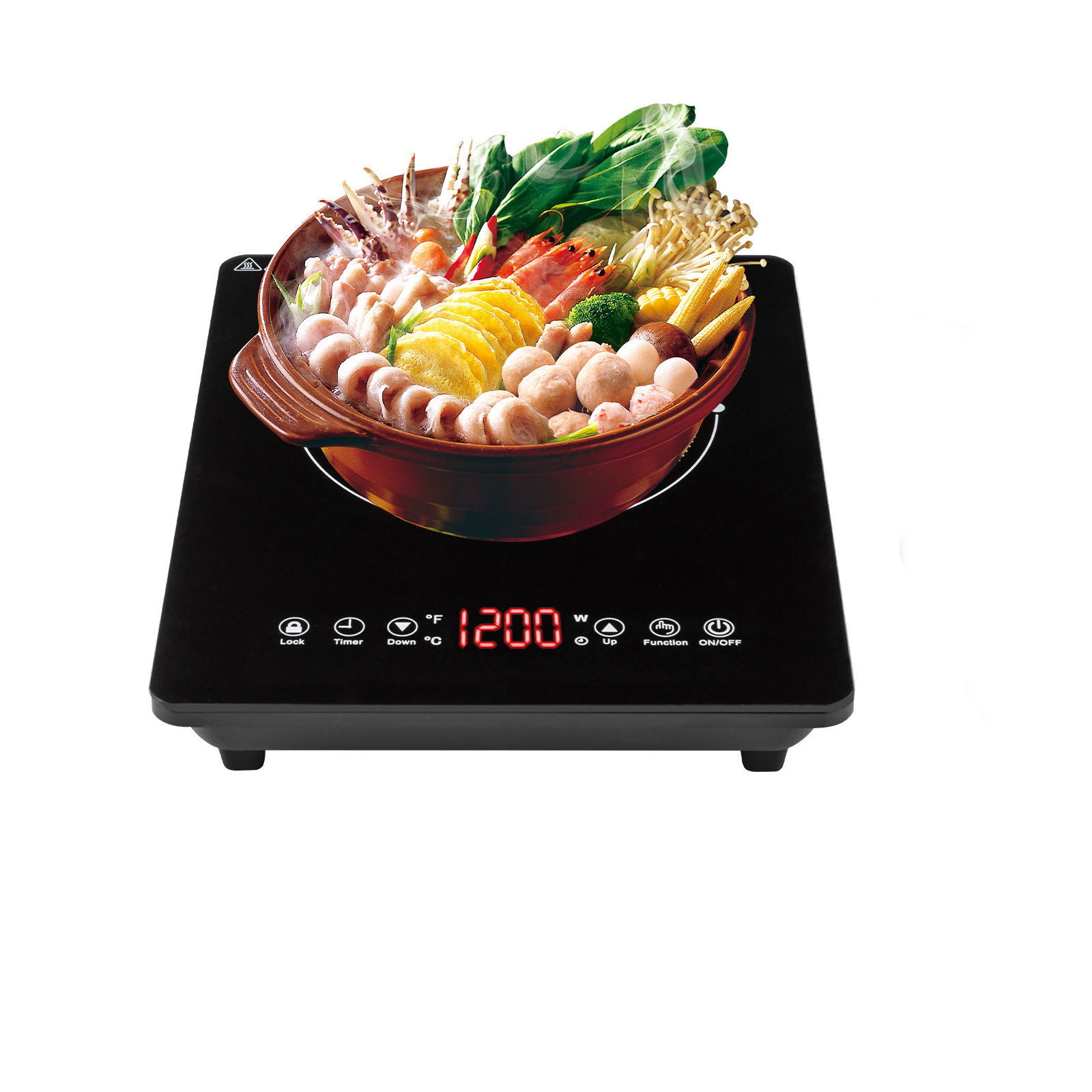 Rosewill induction best sale cooker 1800 watt