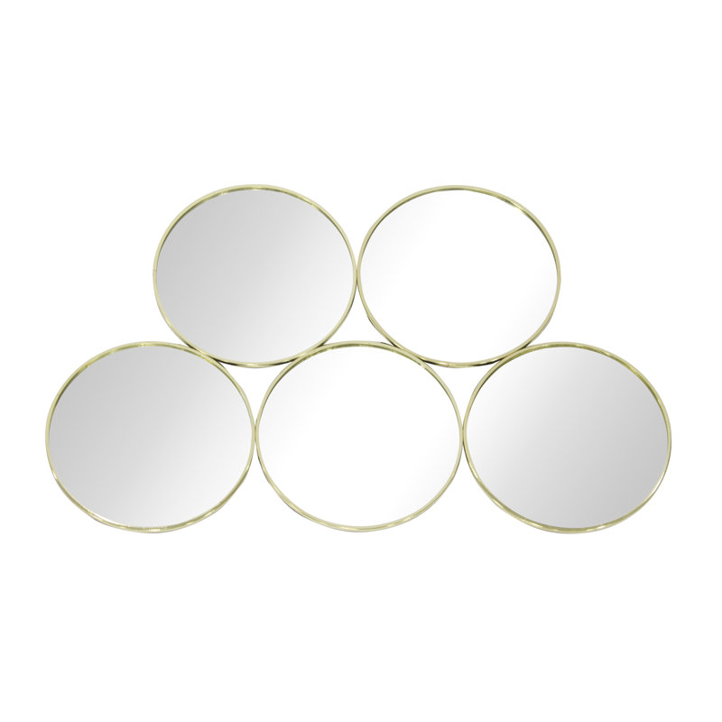 Croley Metal Flat Wall Mirror
