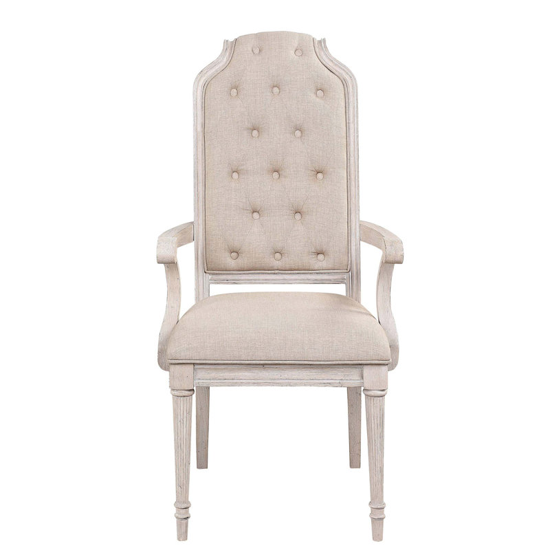 Ensemble de 2 fauteuils capitonnés à dossier