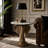 Brown Elephant Head Accent Table