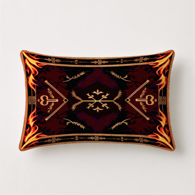 Flourished Legacy Indoor And Outdoor Throw Pillow
