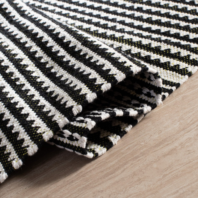 Granada Hand Woven Performance Striped Rug, Rectangle 3' x 5'