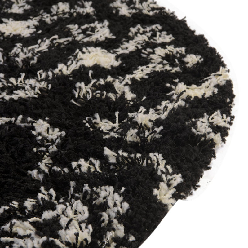 Griego Geometric Indoor Rug, Round 6'1"